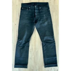 Black RAW Selvedge Denim by 3Sixteen NYC